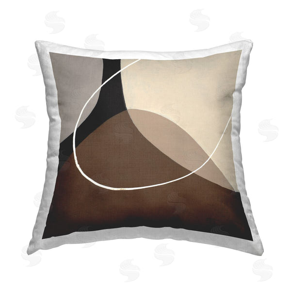 stupell industries Patricia Pinto | Minimal Project Abstraction Printed Throw Pillow