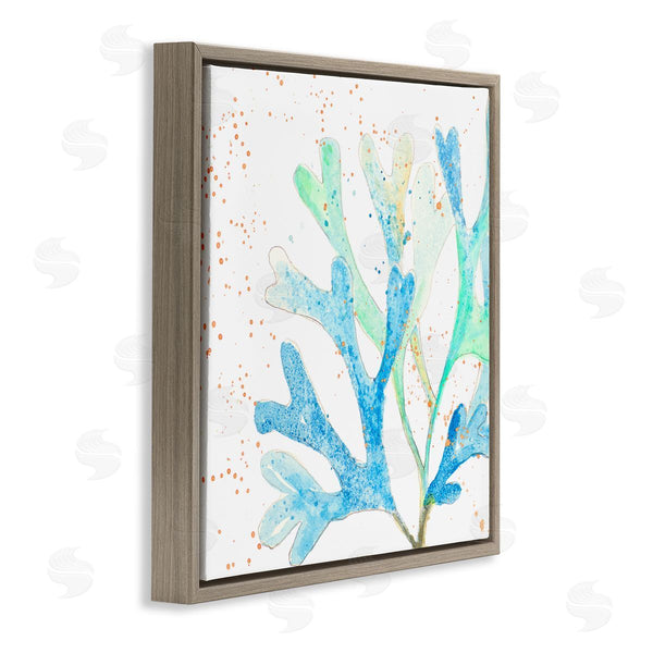 Stupell Industries Patricia Pinto | Modern Blue Coral