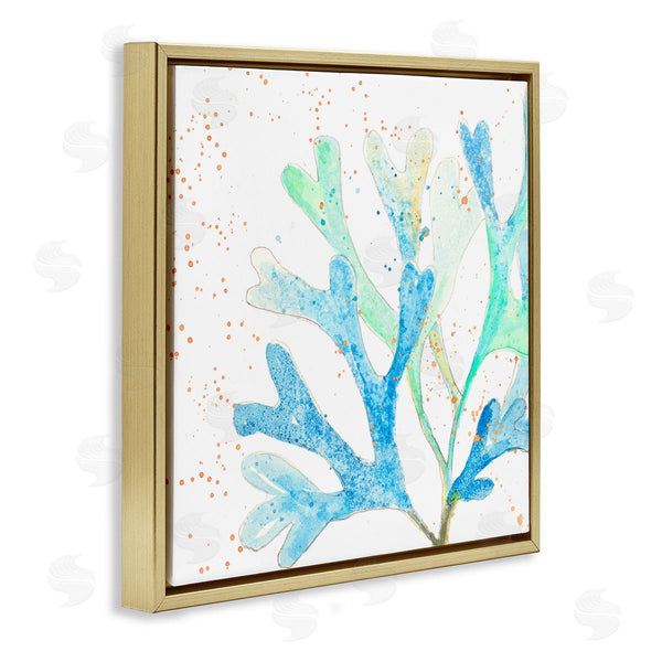 Stupell Industries Patricia Pinto | Modern Blue Coral