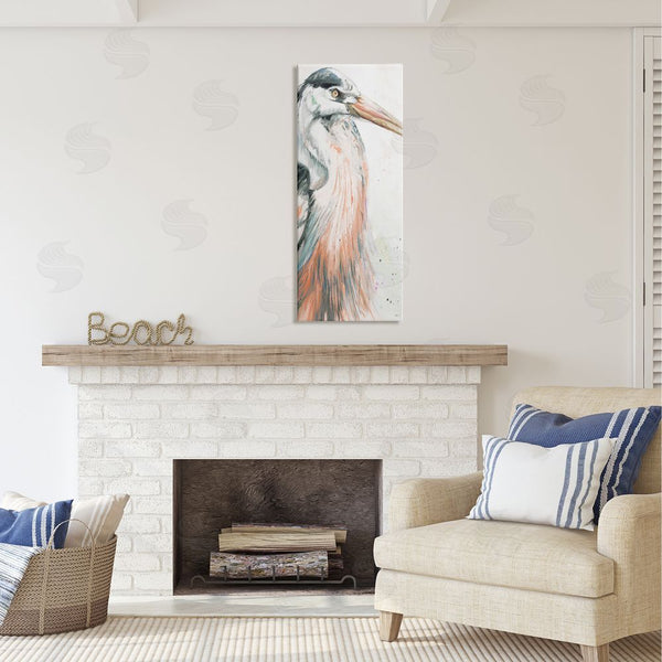 Stupell Industries Patricia Pinto | Modern Heron Portrait Wall Art