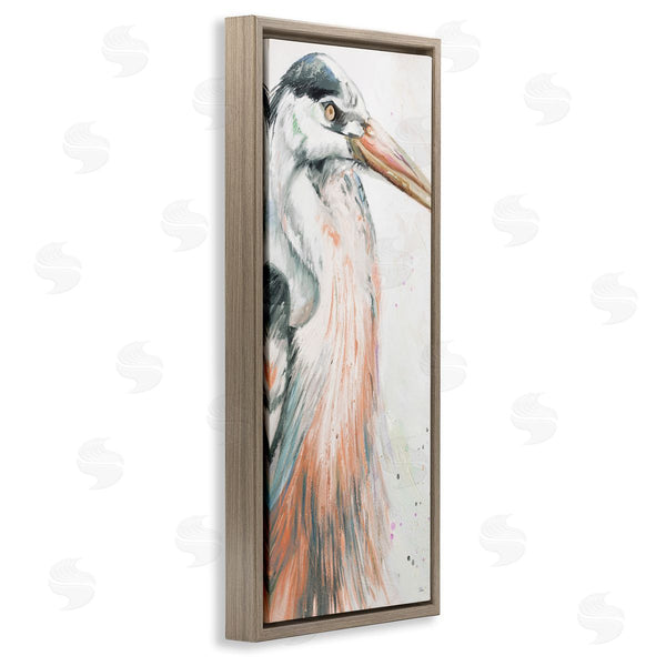 Stupell Industries Patricia Pinto | Modern Heron Portrait Wall Art