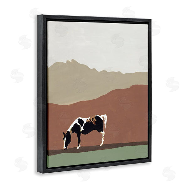 Stupell Industries Patricia Pinto | Modern Mountains Horse Wall Art