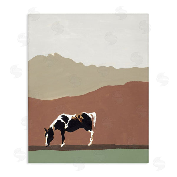 stupell industries Patricia Pinto | Modern Mountains Horse Wall Art