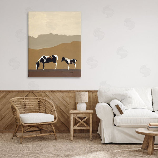 Stupell Industries Patricia Pinto | Modern Mountains Horses Wall Art