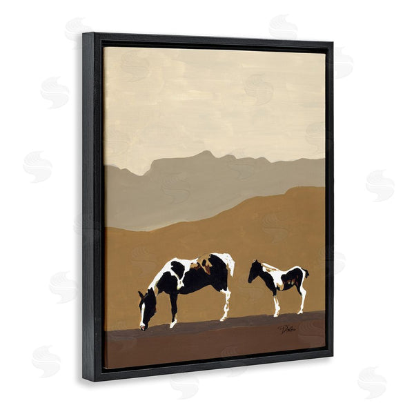 Stupell Industries Patricia Pinto | Modern Mountains Horses Wall Art