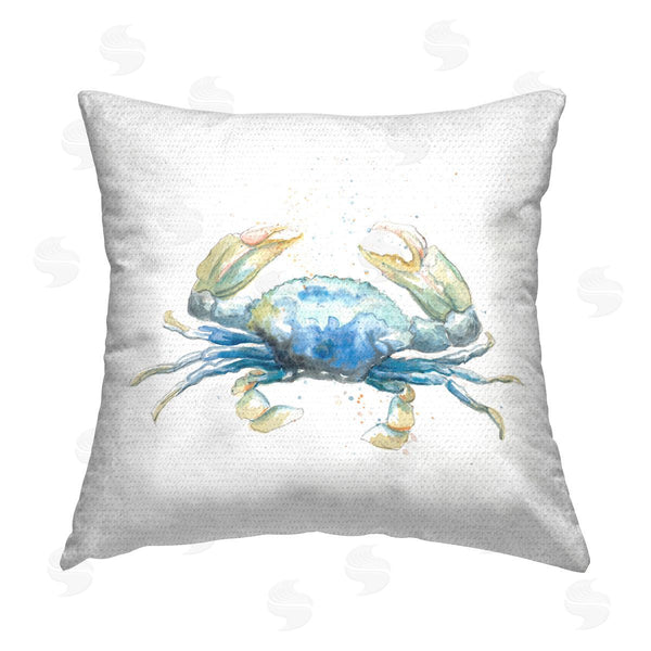 Stupell Industries Patricia Pinto | Modern Speckled Crab Printed Throw Pillow