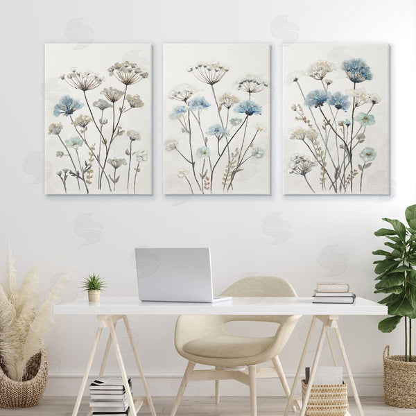 Stupell Industries Patricia Pinto | Neutral & Blue Garden Wall Art