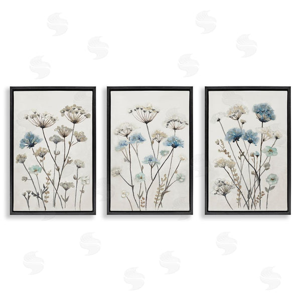Stupell Industries Patricia Pinto | Neutral & Blue Garden Wall Art