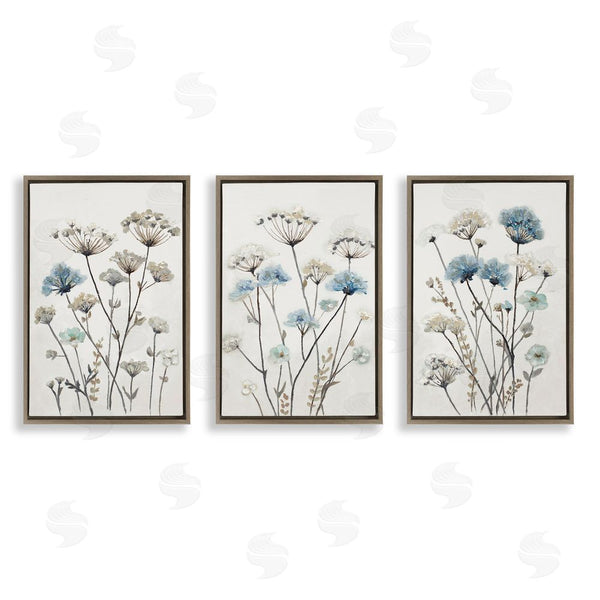 Stupell Industries Patricia Pinto | Neutral & Blue Garden Wall Art