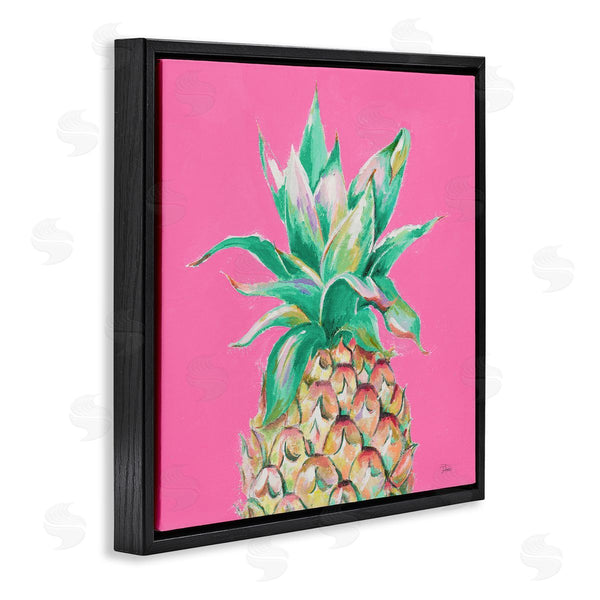 Stupell Industries Patricia Pinto | Pineapple On Pink Wall Art