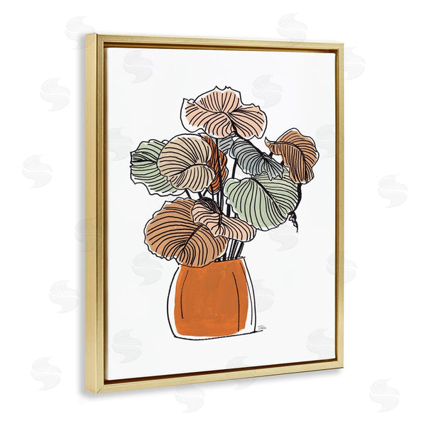 Stupell Industries Patricia Pinto | Playful Tropical Palms Philodendron House Plant