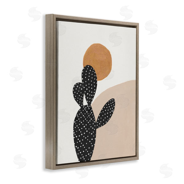 Stupell Industries Patricia Pinto | Prickly Pear Terracotta Abstract Landscape Desert Sun