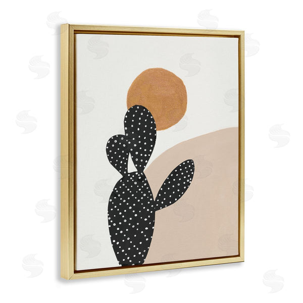 Stupell Industries Patricia Pinto | Prickly Pear Terracotta Abstract Landscape Desert Sun