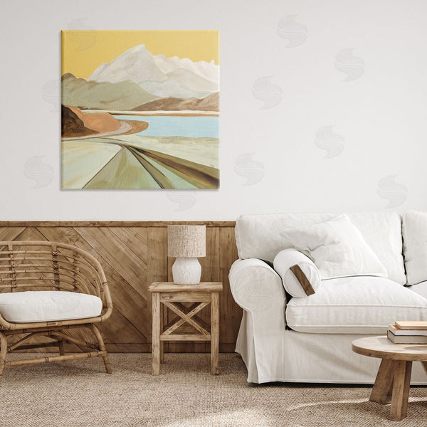 Stupell Industries Patricia Pinto | Retorno Mountain Sunrise Wall Art