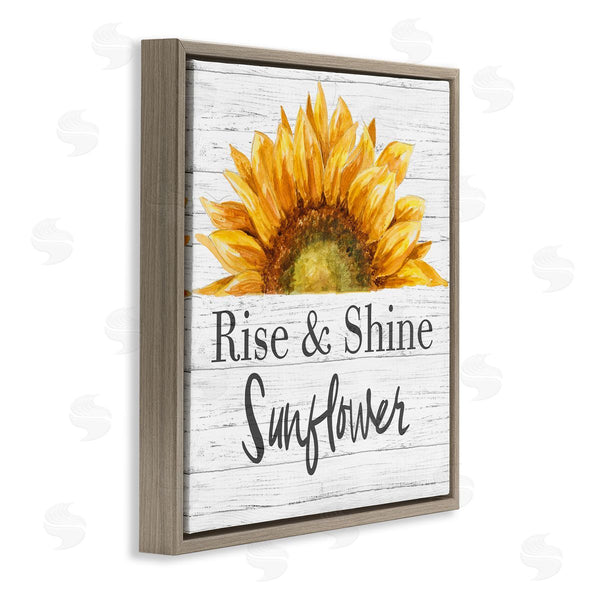 Stupell Industries Patricia Pinto | Rise And Shine Sunflower