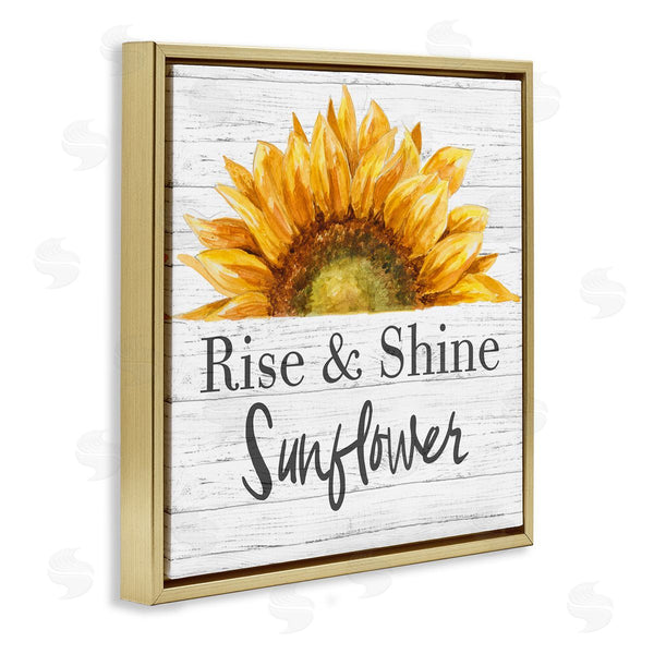 Stupell Industries Patricia Pinto | Rise And Shine Sunflower