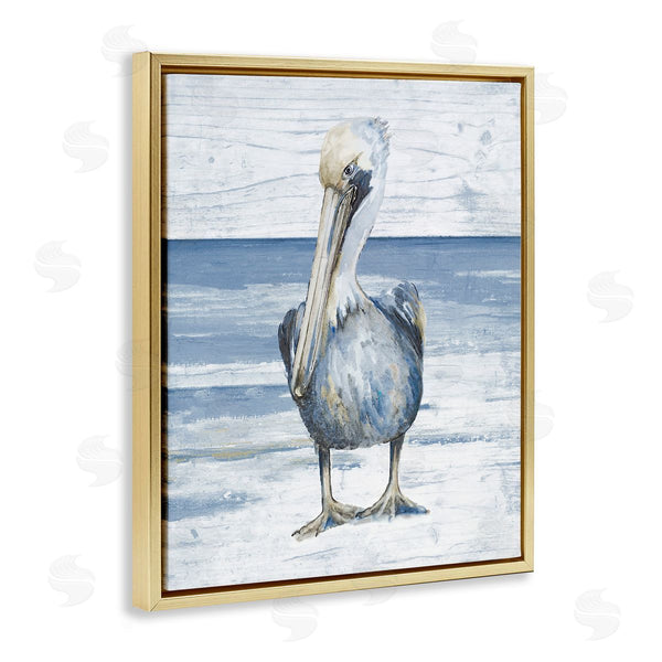Stupell Industries Patricia Pinto | Rustic Nautical Pelican