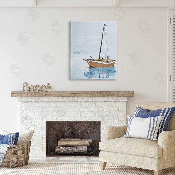 Stupell Industries Patricia Pinto | Sailboat & Water Ripples Wall Art