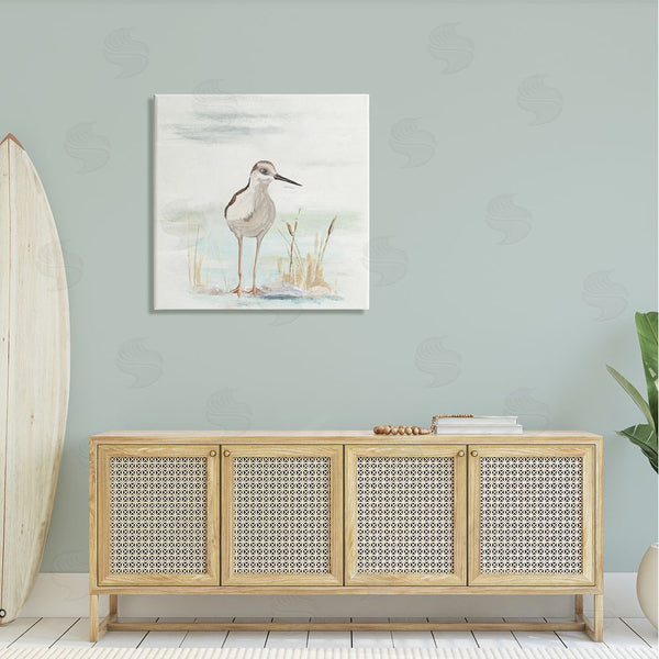 Stupell Industries Patricia Pinto | Sandpiper Bird Beach Grass Sprigs Wall Art