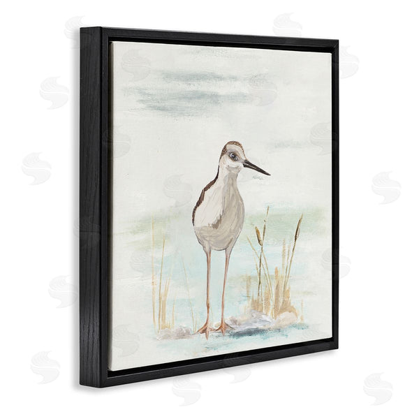 Stupell Industries Patricia Pinto | Sandpiper Bird Beach Grass Sprigs Wall Art