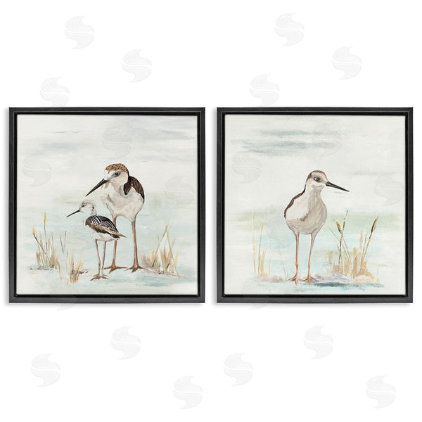 Stupell Industries Patricia Pinto | Sandpipers Among Beach Grasses