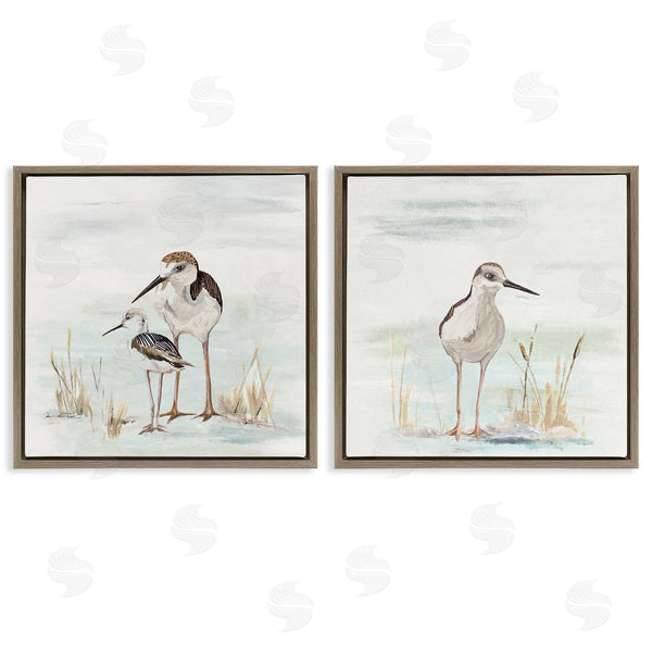 Stupell Industries Patricia Pinto | Sandpipers Among Beach Grasses