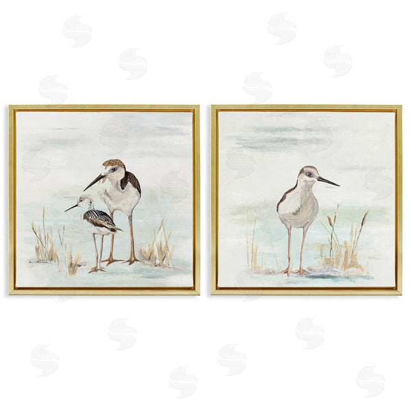 Stupell Industries Patricia Pinto | Sandpipers Among Beach Grasses