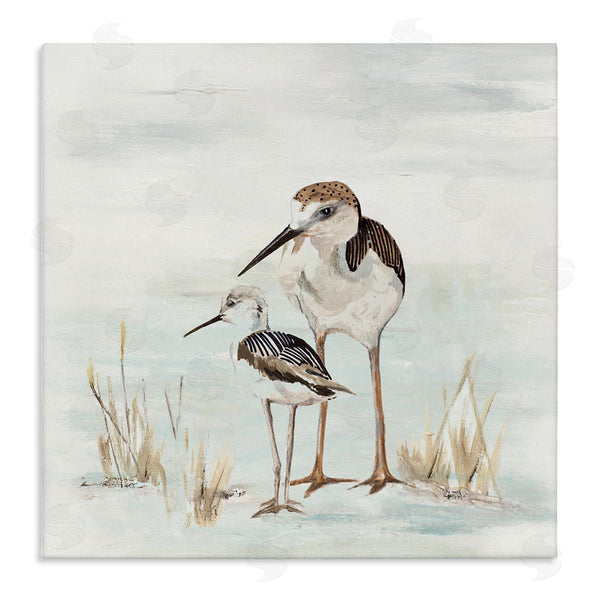 stupell industries Patricia Pinto | Sandpipers Duo Coastal Beach Bird Wall Art