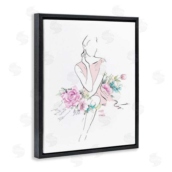 Stupell Industries Patricia Pinto | Soft Floral Fashion Wall Art