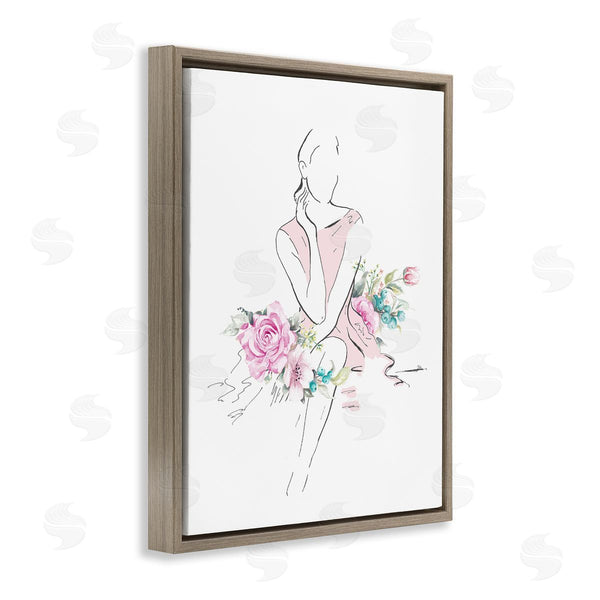 Stupell Industries Patricia Pinto | Soft Floral Fashion Wall Art