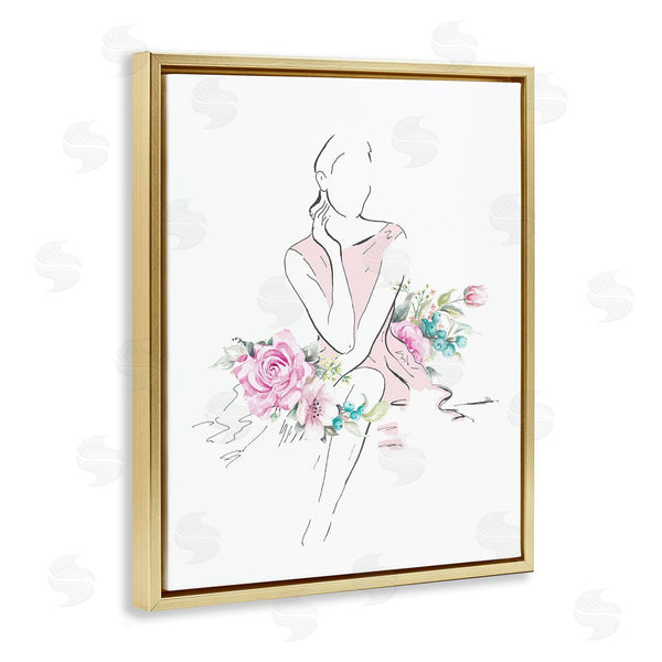 Stupell Industries Patricia Pinto | Soft Floral Fashion Wall Art
