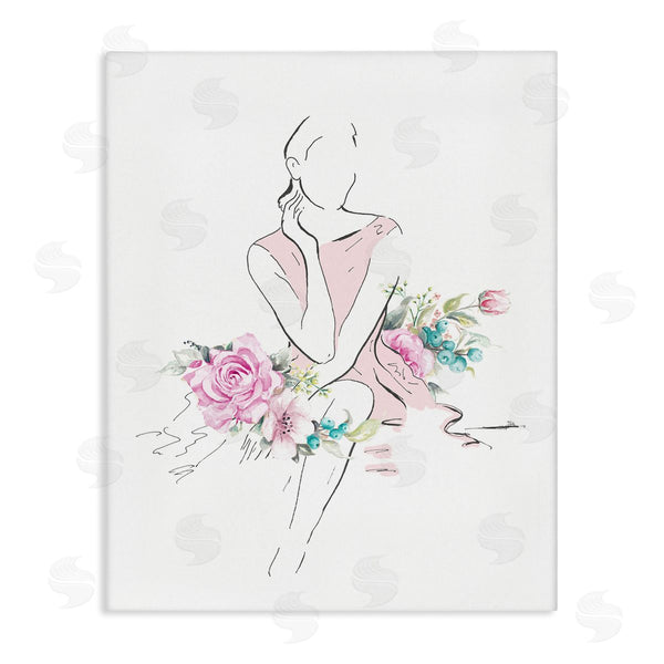 stupell industries Patricia Pinto | Soft Floral Fashion Wall Art