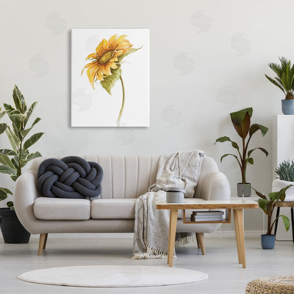 Stupell Industries Patricia Pinto | Soft Minimal Sunflower Floral Warm Summer Tones Wall Art