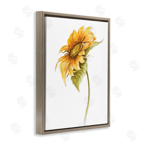 Stupell Industries Patricia Pinto | Soft Minimal Sunflower Floral Warm Summer Tones Wall Art