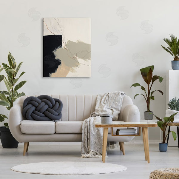 Stupell Industries Patricia Pinto | Soft Paint Strokes With Line Wall Art