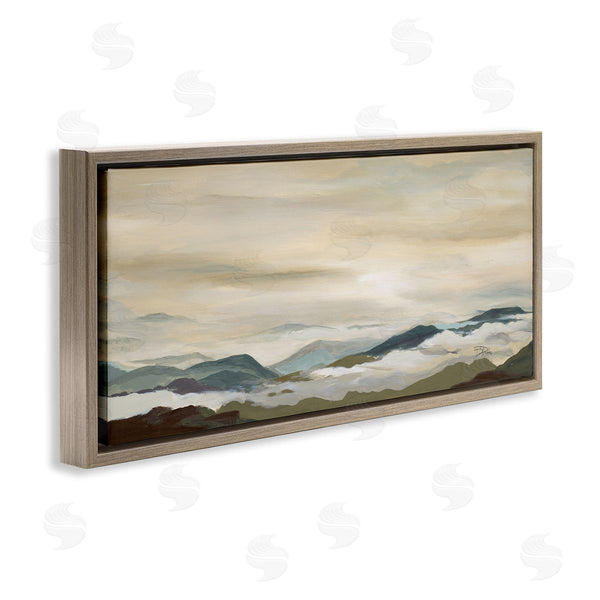 Stupell Industries Patricia Pinto | Solemn Mountains Peeking Wall Art
