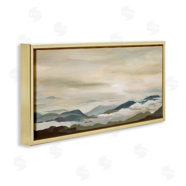 Stupell Industries Patricia Pinto | Solemn Mountains Peeking Wall Art