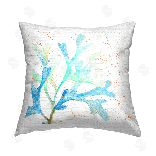 Stupell Industries Patricia Pinto | Speckled Modern Coral Printed Throw Pillow