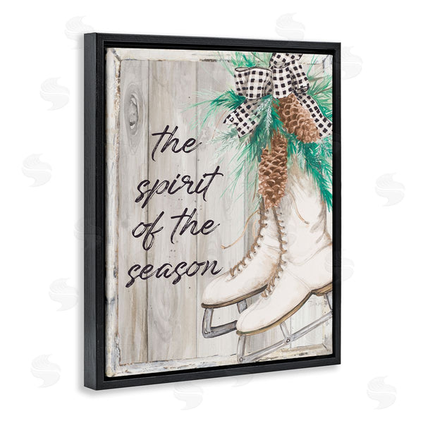 Stupell Industries Patricia Pinto | Spirit Of Season Winter Ice Skates