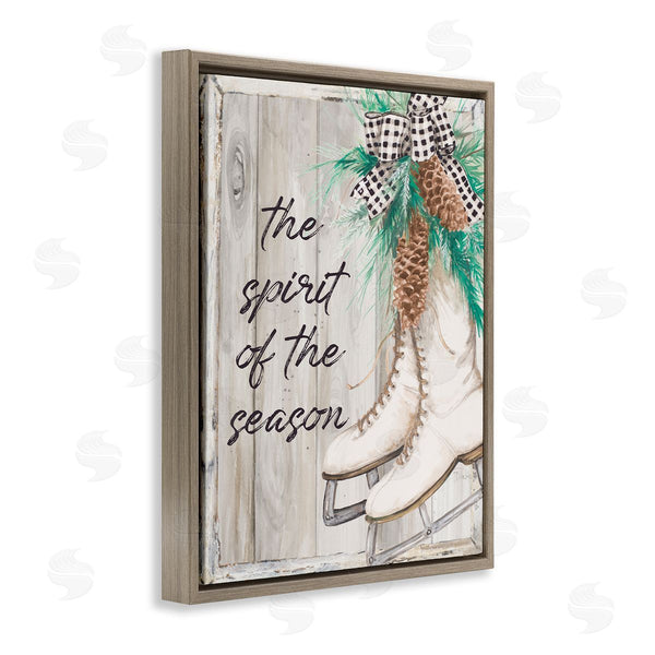 Stupell Industries Patricia Pinto | Spirit Of Season Winter Ice Skates