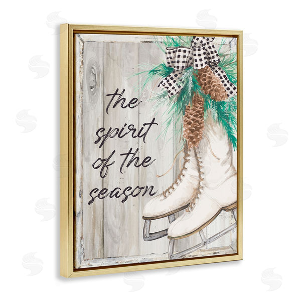 Stupell Industries Patricia Pinto | Spirit Of Season Winter Ice Skates
