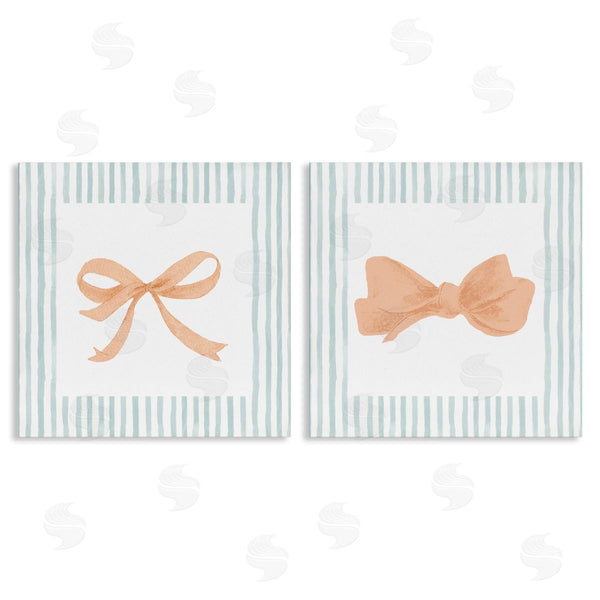 stupell industries PATRICIA PINTO | Striped Border Bow