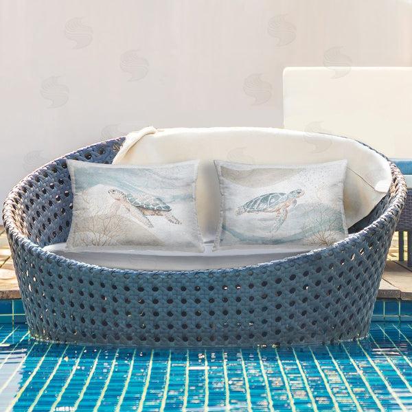 Stupell Industries Patricia Pinto | Swimming Turtles Oasis