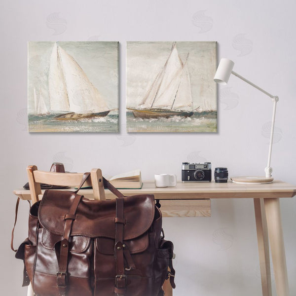 Stupell Industries Patricia Pinto | Tall Ships At Sea Wall Art