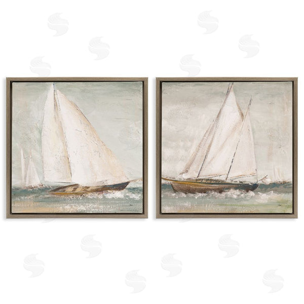 Stupell Industries Patricia Pinto | Tall Ships At Sea Wall Art
