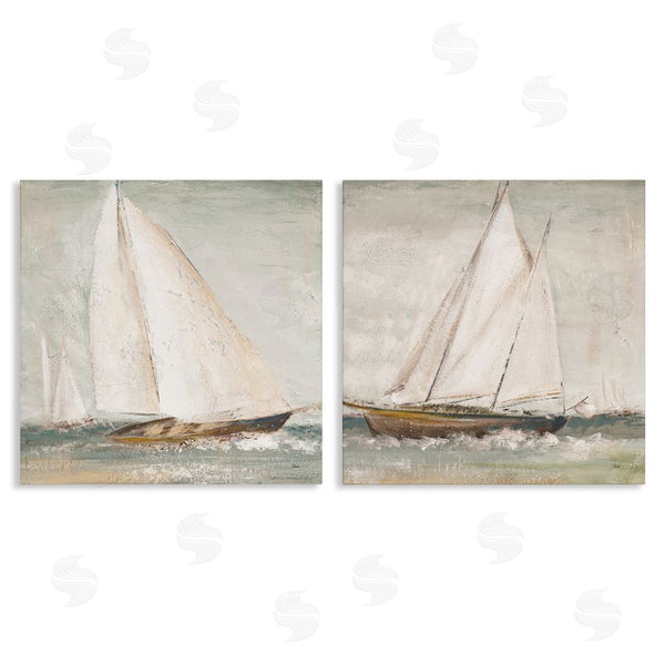 stupell industries Patricia Pinto | Tall Ships at Sea Wall Art