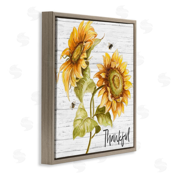 Stupell Industries Patricia Pinto | Thankful Country Sunflowers