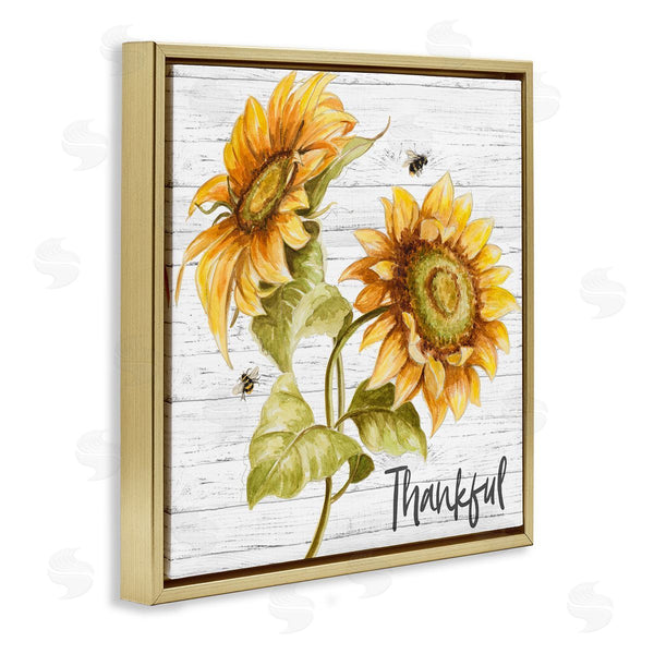 Stupell Industries Patricia Pinto | Thankful Country Sunflowers