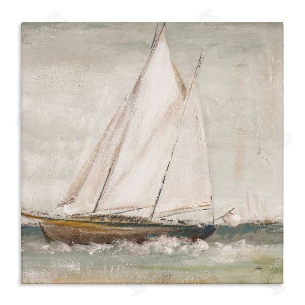 stupell industries Patricia Pinto | Traditional Sailboat at Sea