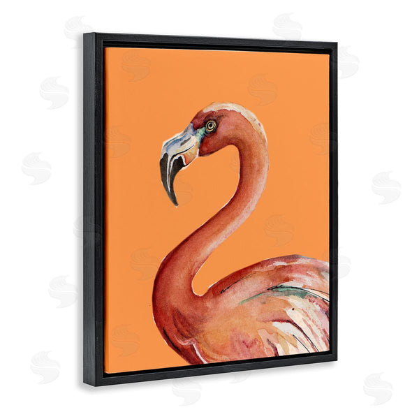 Stupell Industries Patricia Pinto | Tropical Flamingo Bird Portrait Watercolor Detail Wall Art